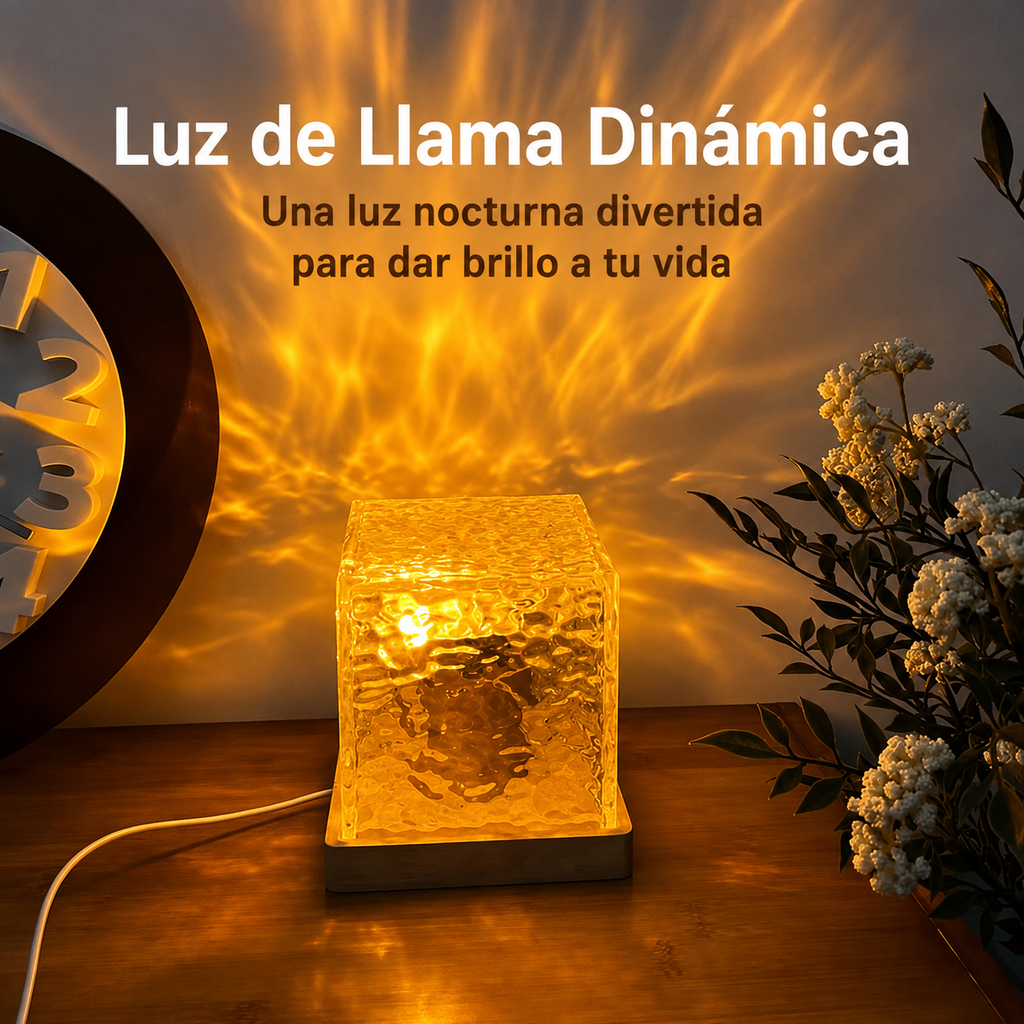 Cubo de Luz Onda Relajante AuraGlow