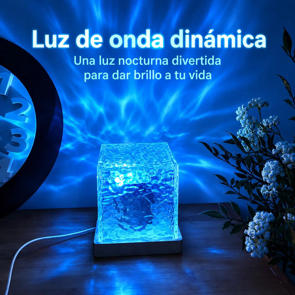 Luz Auraly en color azul