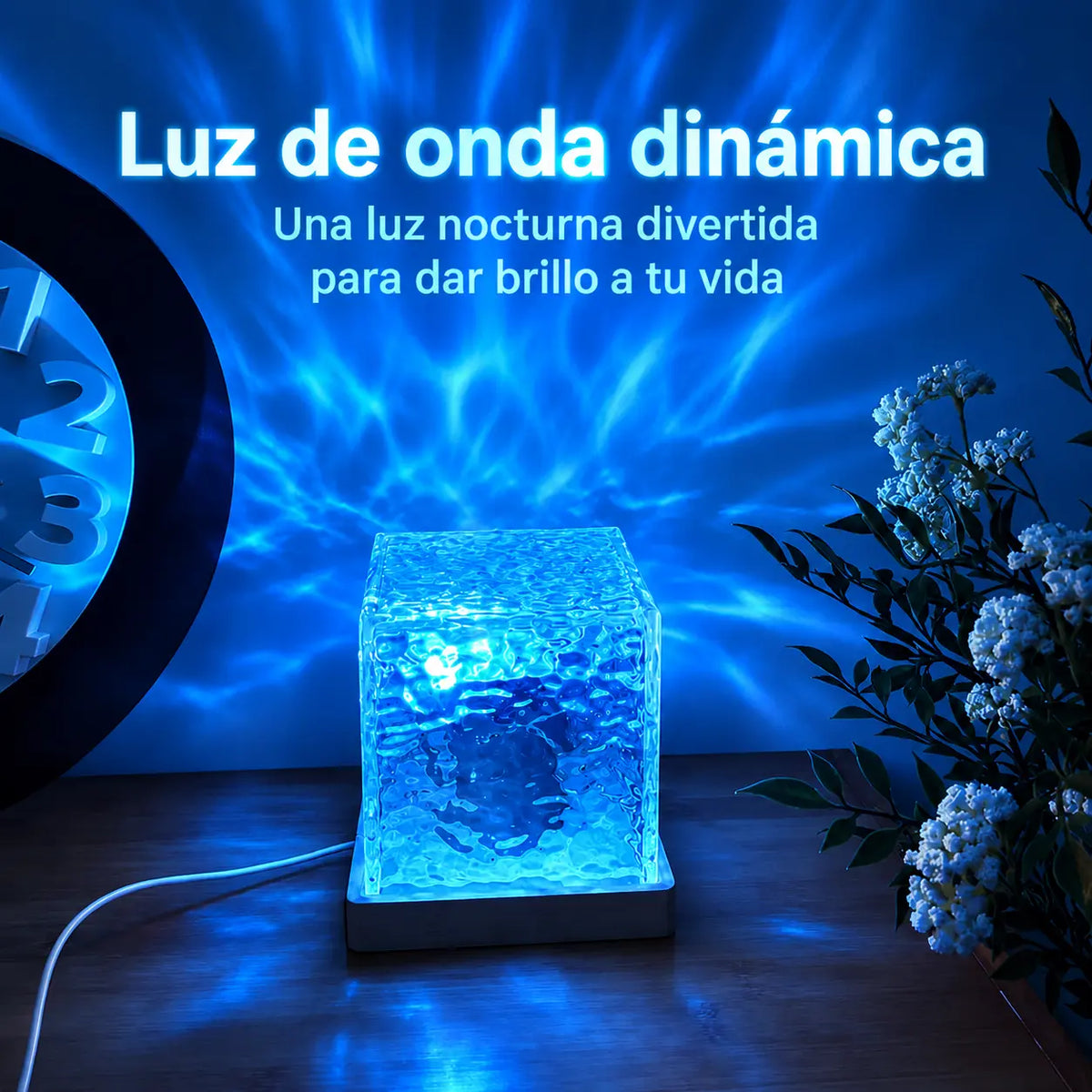 Luz Auraly en color azul